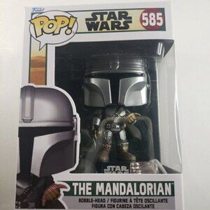 Pop Star Wars The Mandalorian 3.75 Inch Action Figure - The Mandalorian #585